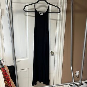 American Eagle ribbed black midi dress. Excellent condition.
